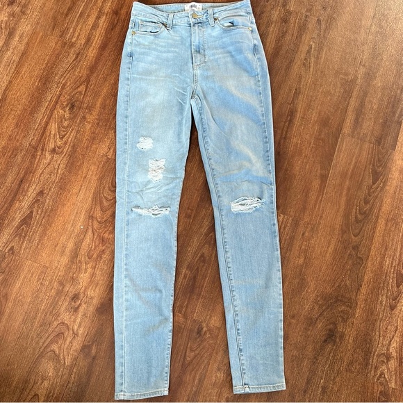 Paige Margot Ultra Skinny Ripped Jeans - Picture 2 of 8